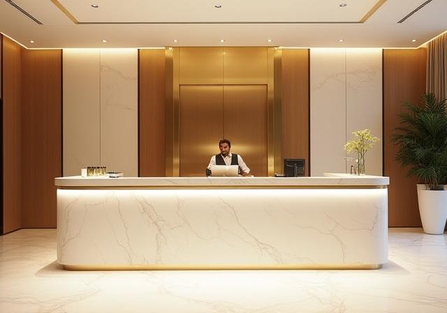Bespoke hotel concierge desk